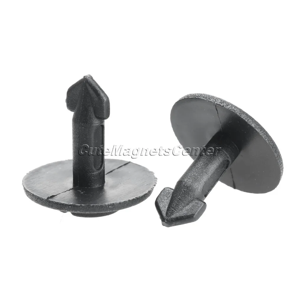 50Ps Black Auto Replace Parts Front Fender Bumper Engine Cover Clip