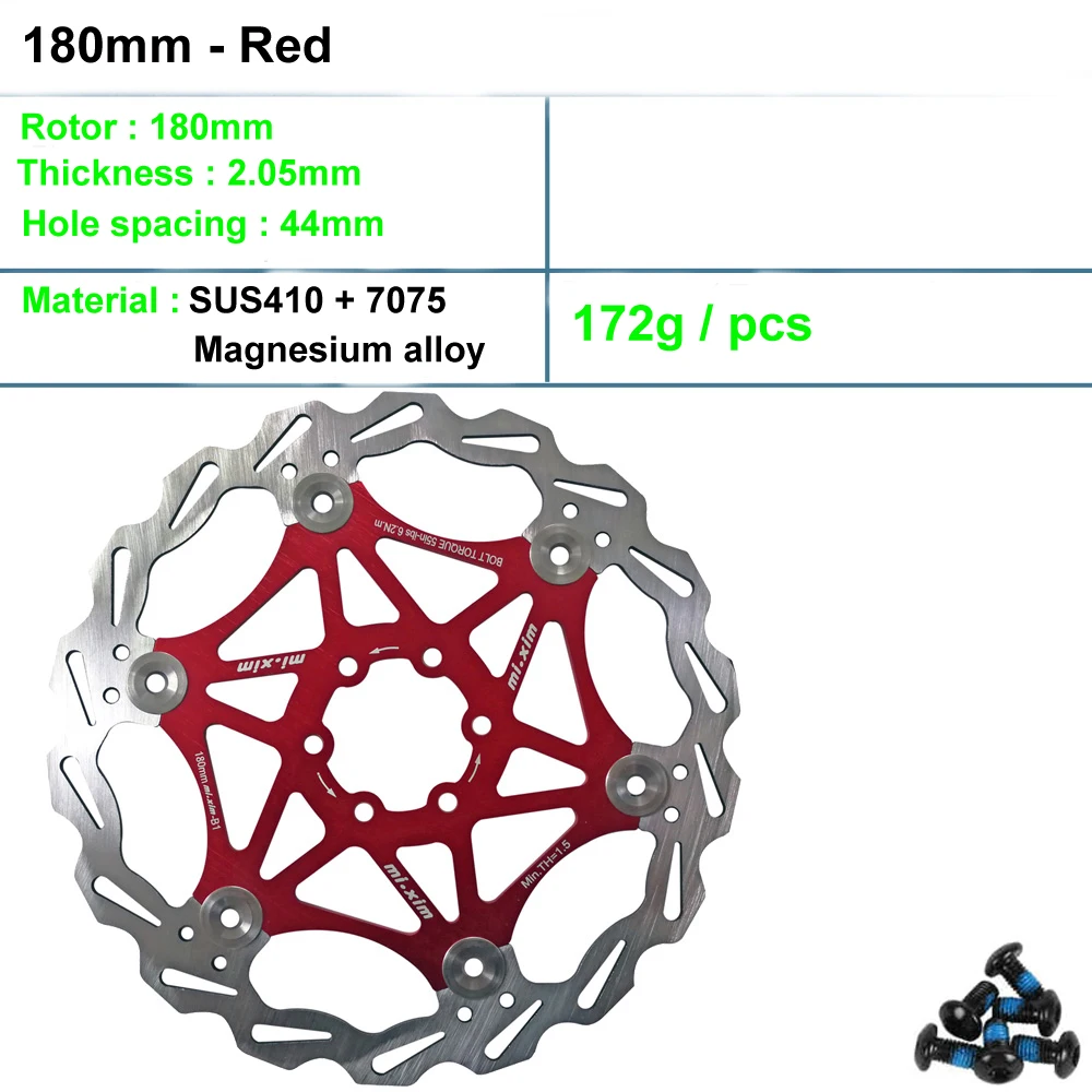 180mm - Red