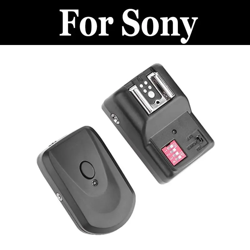 

16 Channels Wireless Remote Trigger Synchronizer Receiver Transmitter Camera For sony Alpha A3000 A3500 A5000 A5100 A99 Qx1