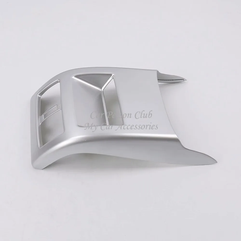 

For Nissan ALTIMA 2019 Armrest Rear Air Condition Vent Outlet Panel Cover Frame Sequin Trims ABS Chrome Car Styling Accessories