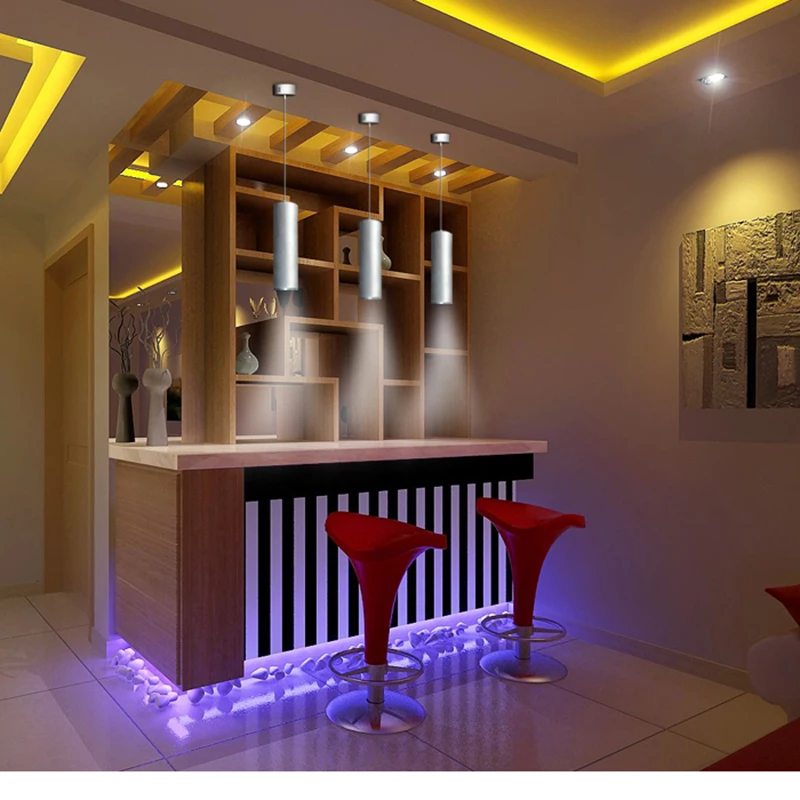 MLZAOSN длинная Цилиндрическая Люстра со светодиодной подсветкой для ресторана