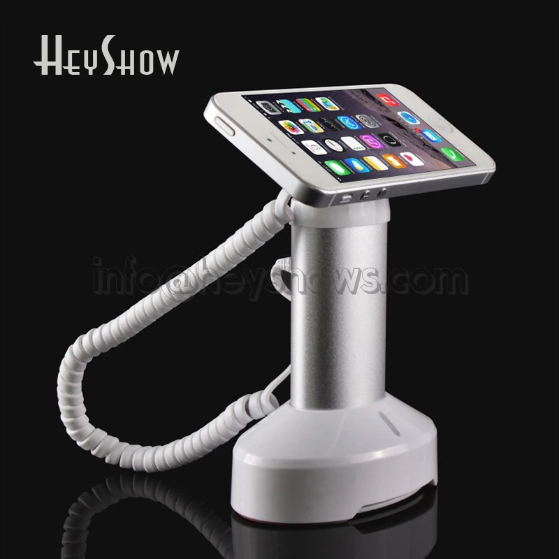 Mobile phone security stand holder alarm tablet anti theft device charging dock iphone secure sensors for retail shop exhibit Mobile phone security stand holder alarm tablet anti theft device charging dock iphone secure sensors for retail shop exhibit