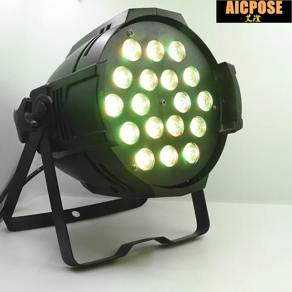 Dentro e Fora 20 Unidades e lotes 18 12 w Luzes Poder Led Par 18x12 w Rgbw 4em1 Levou Par Pode Par 64 Refletor Led dj Stage Projector Luz 31 Efeito de Iluminação de palco