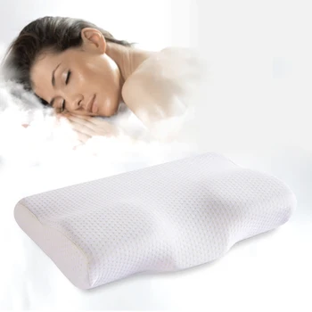 

1-Piece Butterfly Shaped Memory Pillows Adult Slow Rebound Memory Foam Pillow For Sleep Cervical Pillows Travel Pillow
