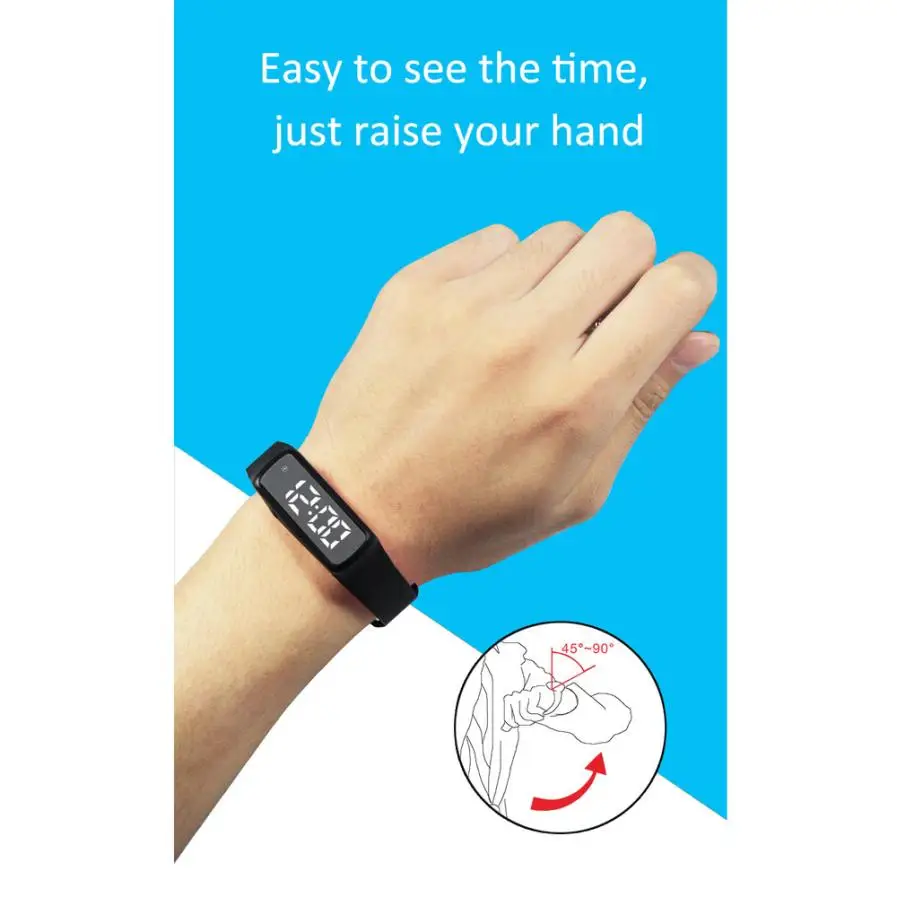 Uhoofit Smart Wristbands CD5 Children Sport Smartwatches Wearable Devices Sleep Monitor Temperature Smart Bracelet Passometer (13)