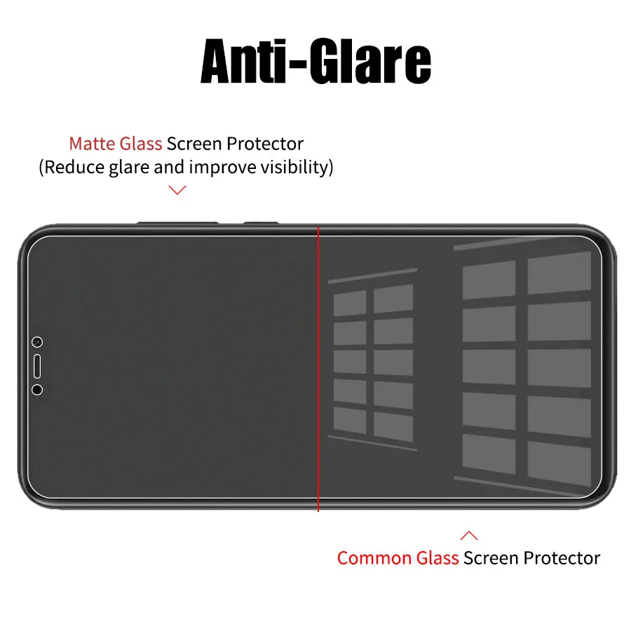 Матовое закаленное стекло для Xiao mi Red mi Note 8 Pro 8T 8A mi A3 CC9e CC9 Lite 9 SE защита экрана от отпечатков пальцев