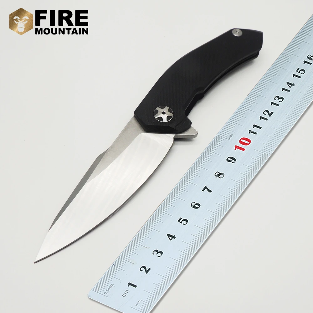 BMT ZT 0095BW Survival Tactical Folding Blade Knife 7CR13MOV Blade