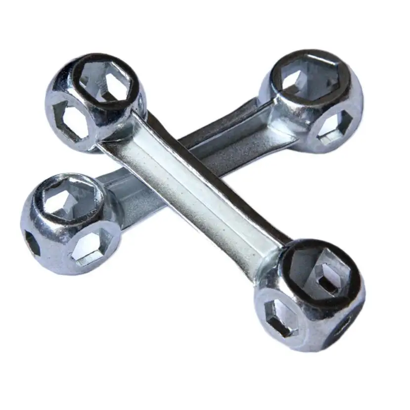 

Cycling Exercise 6-15mm 10 in 1 Bicycle Bike Repair Tool Durable Dog Bone Shape Hexagon Wrench Bicycle Accessory Repairment Tool