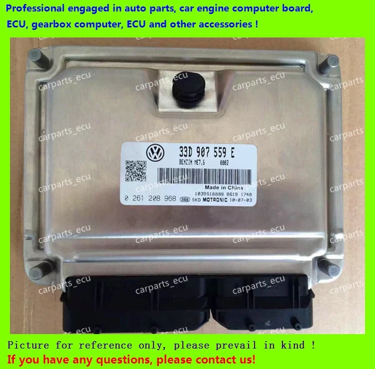 

For car engine computer board/VW Santana ECU/Electronic Control Unit/33D907559E 0261208968/33D907559H 0261201441/33D 907 559 H