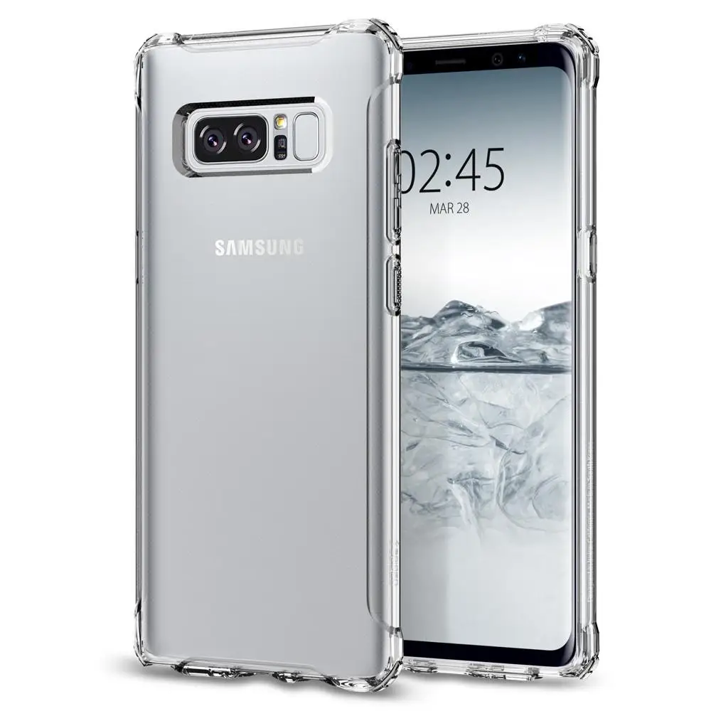 100% Оригинальный прочный Чехол SPIGEN Crystal для Samsung Galaxy Note 8 | Мобильные телефоны и
