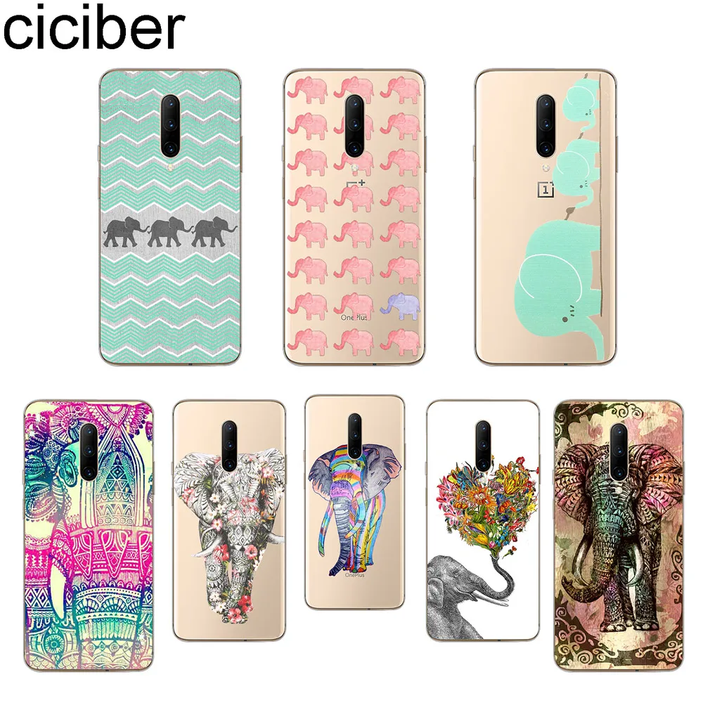 ciciber Elephant Phone Cases For font b Oneplus b font font b 7 b font font