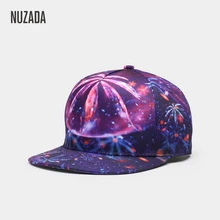 

NUZADA Quality 3D Printing Women Men Baseball Cap Neutral Couple Original Bone Caps Spring Summer Autumn Cotton Hats