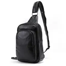 Newhotstacy сумка 10101417 Мужской искусственная кожа одного плеча Креста тела груди мешок