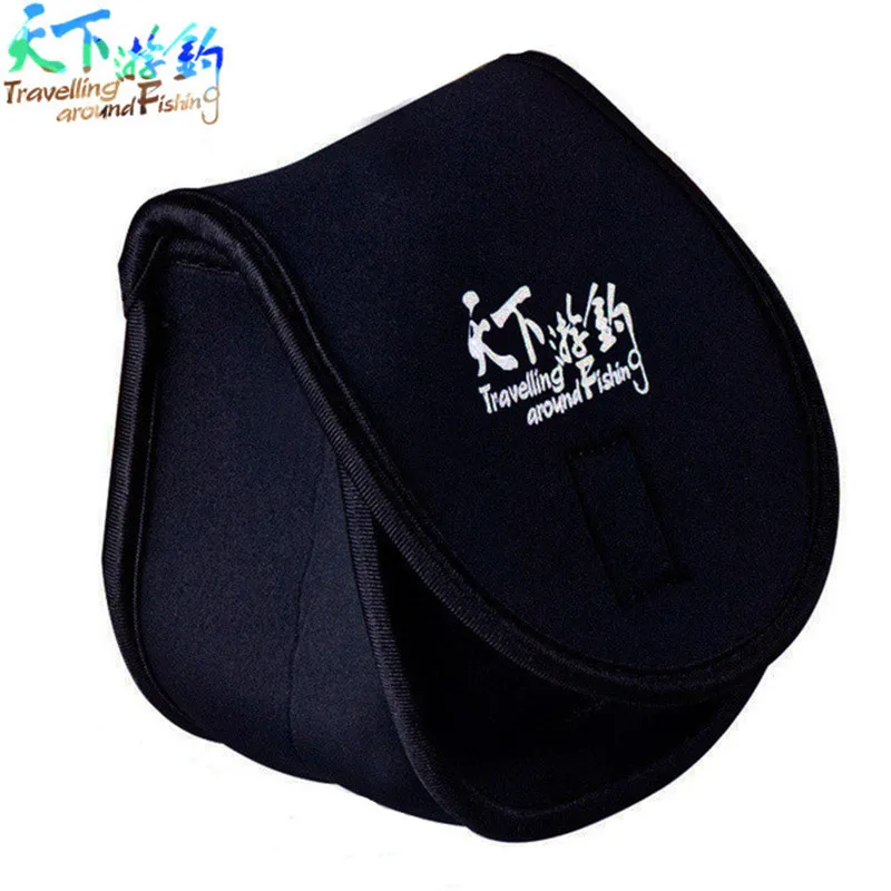  Fishing Reel Bag 11.5*13.5*8.5cm Neoprene Protective Cover Case for Spinning Coil Carp Fishing Acce - 32640558817