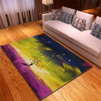 

Colorful Carpets Rug Bedroom Kids Baby Play Crawling Mat Memory Foam Area Rugs Carpet for Living Room Home Decorative