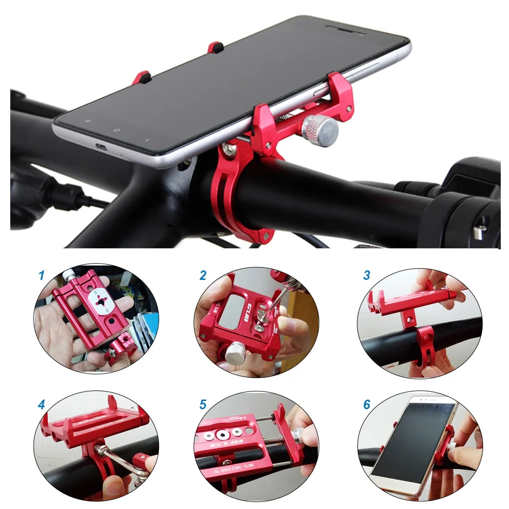 Buy GUB Bike Phone Holder 31.8mm Aluminum Alloy