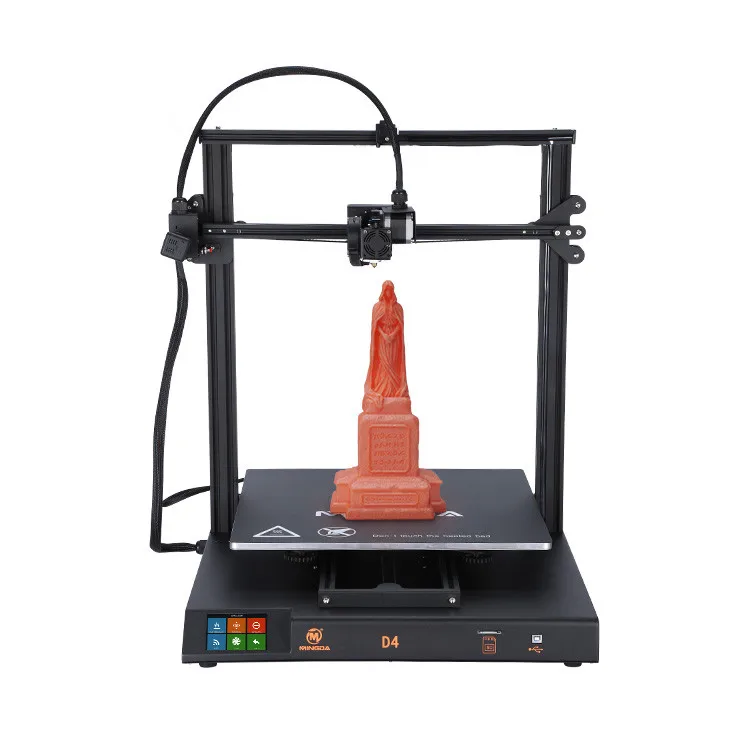 Оптовая цена от производителя MINGDA D4 DIY 3D наборы для принтеров алюминиевая кровать