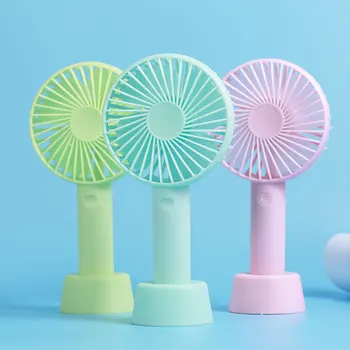 

Three Colors 3-Speed Adjustable Portable Mini Hand Cooling Fan 1500 MAh charging time 3 hours Used in the office home outdoor