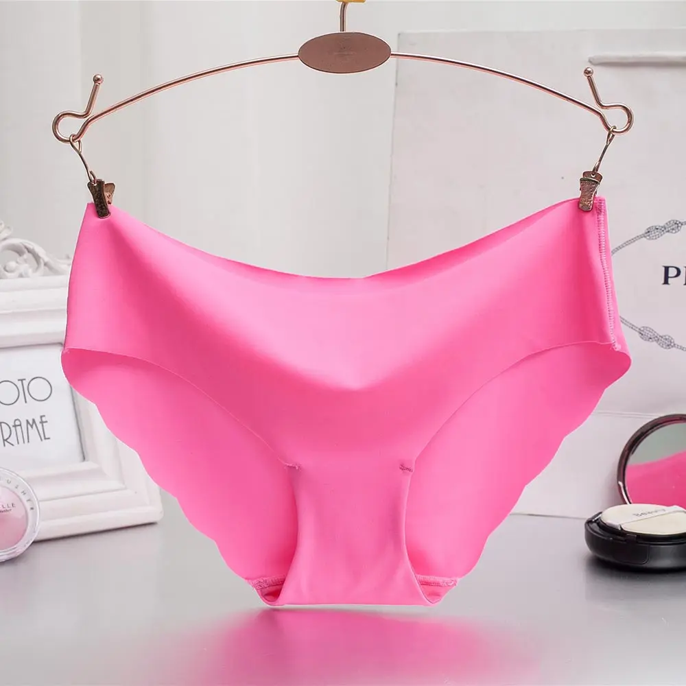 Femmes culottes sous-vêtements Ultra-mince Viscose sans couture slips pour le confort des femmes taille basse volants Sexy Lingerie été nouveau chaud 3 Femmes culottes sous-vêtements Ultra-mince Viscose sans couture slips pour le confort des femmes taille basse volants Sexy Lingerie été nouveau chaud 3