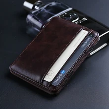 Волшебные кошельки Carteira Masculina корейские карманные бумажники для банкнот Carteras Hombre Кожаный Кофе дизайнер Волшебный держатель для карточек для мужчин