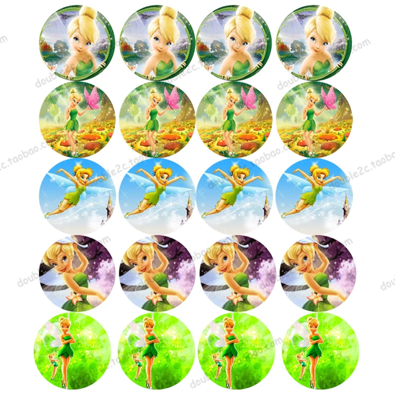 Wafer Paper For Cup Cake Topper Tinker Bell Fairies
