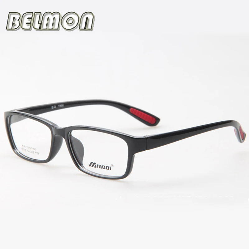 

Eyeglasses Frame Women Men Tag Computer Optical Eye Glasses Spectacle For Women's Male Transparent Clear Lens TR90 RS311