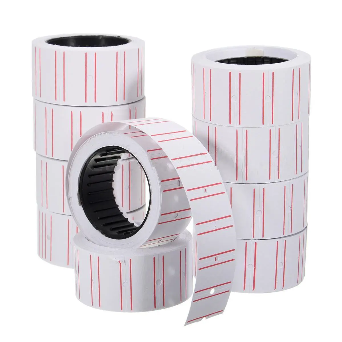 21 12mm 10 Pcs Adhesive Price Labels Paper Tag Price Label Sticker 