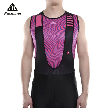 

Racmmer 2020 Bike Cool Mesh Fitness Cycle Cycling Base Layers Bicycle Sleeveless Shirt Sport Breathbale Underwear Ciclismo