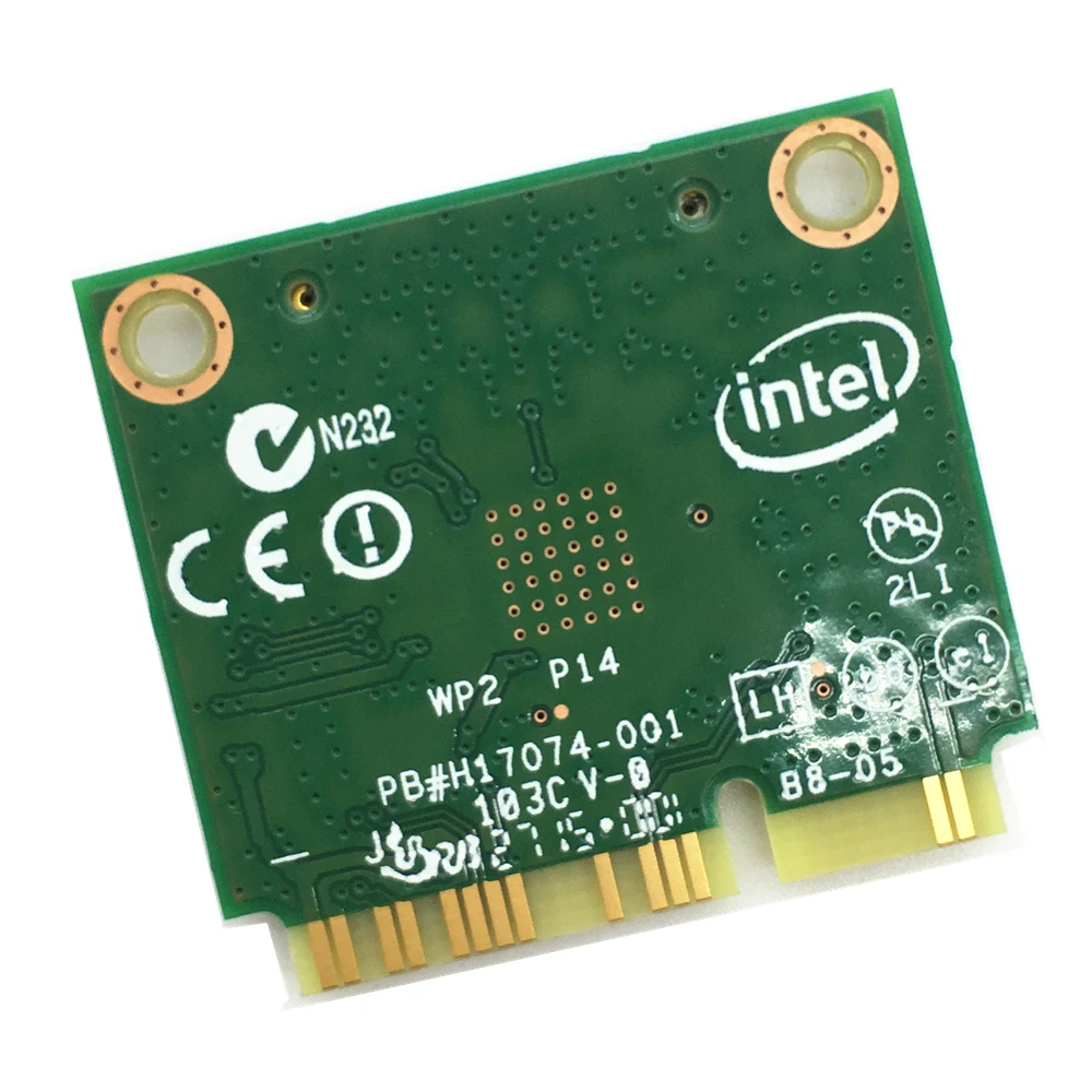 7260HMW двухдиапазонный беспроводной Intel 7260 802.11ac 867 Мбит/с Bluetooth 4 0 Беспроводная Wi Fi