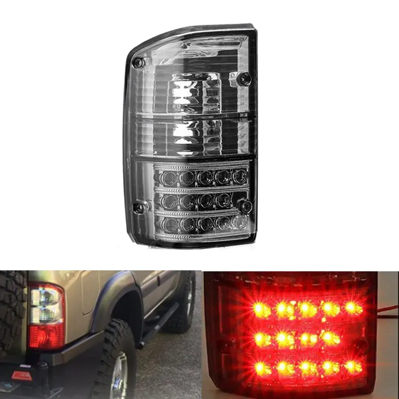 

MZORANGE 1 Set Tail Light For Nissan Patrol GQ 1/2 Series 1988-1997 LED Rear Brake Lamp Tail Lamp Car Assembly Three Colors