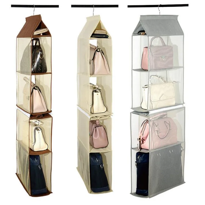 ZIDUKE 4 Layers Zipper Connection Men's Lady's bags ...