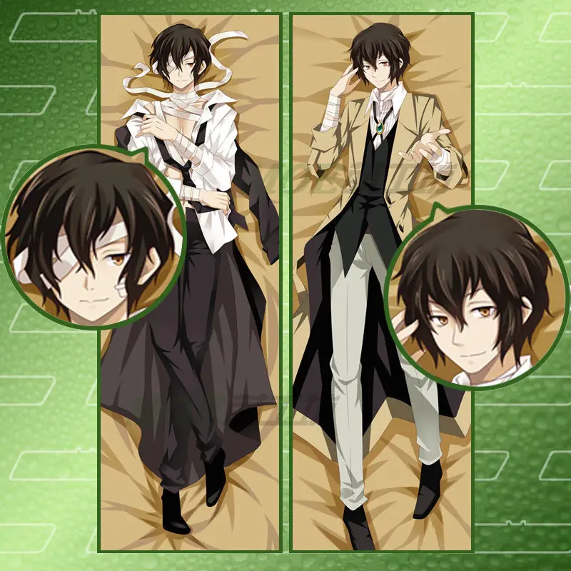 Suef Аниме Манга Bungou бродячие собаки Dakimakura Двусторонняя крышка диванная подушка |
