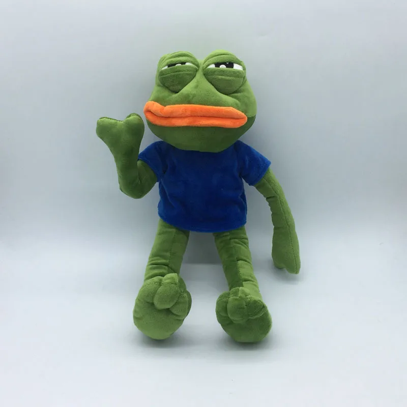 42cm Green Sad Frogs Plush Animal Soft Doll for Children Birthday Gift Stuffed Frog Gift Home 3