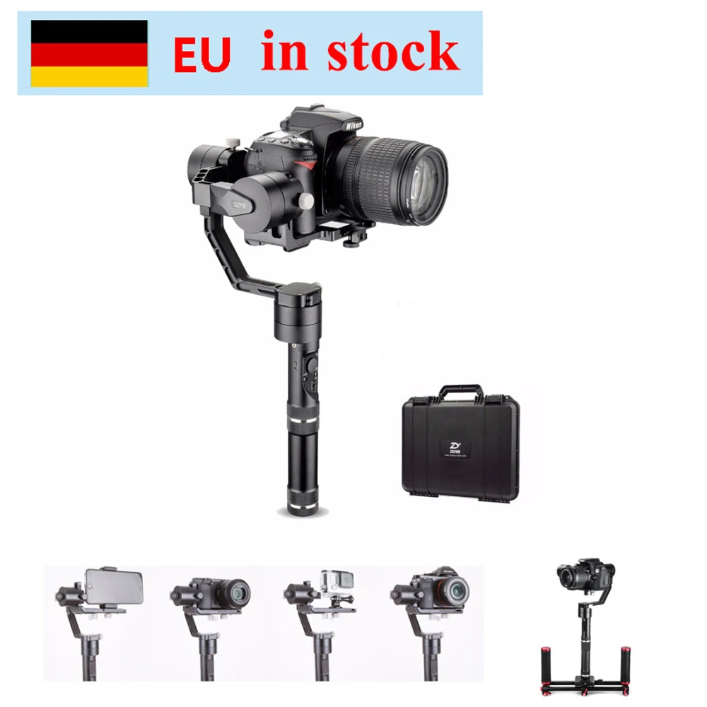 (Можно отправить из ЕС) Zhiyun Gimbal Crane V2 3 осевой ручной стабилизатор для камер Canon Nikon