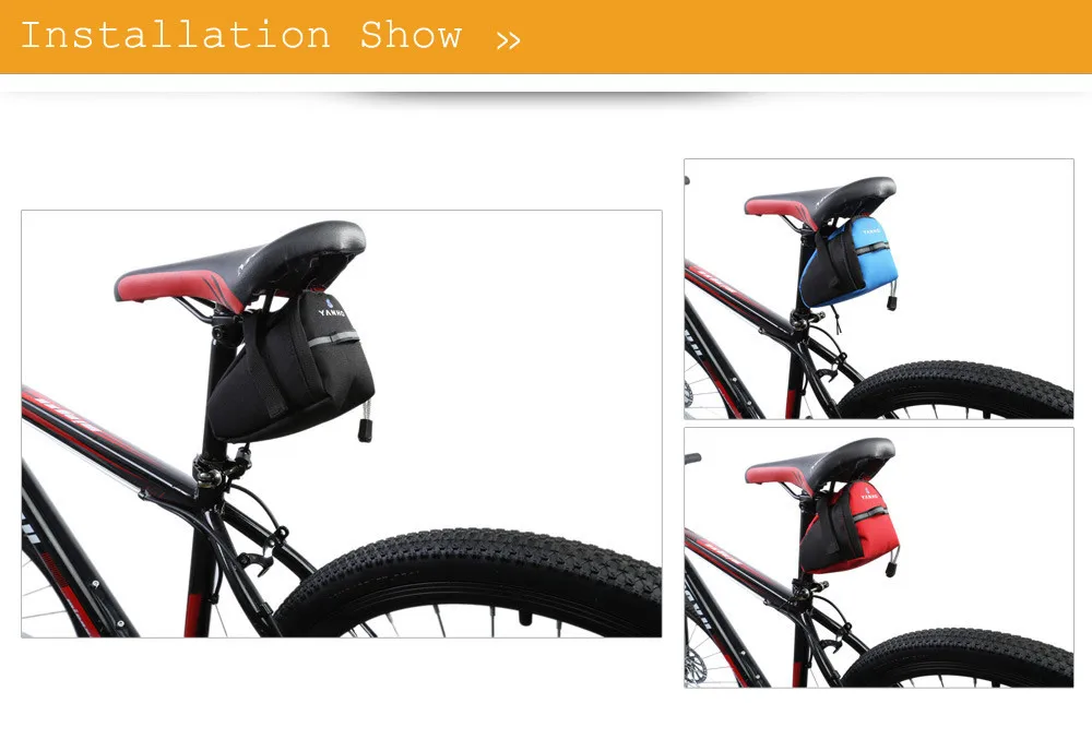Flash Deal Waterproof Bicycle Saddle Bags,15cm*10cm*8cm Black Reflective Cycling Seat Tail Bag,Seatpost Pouch for Bike Outdoor Accessories 5 Flash Deal Waterproof Bicycle Saddle Bags,15cm*10cm*8cm Black Reflective Cycling Seat Tail Bag,Seatpost Pouch for Bike Outdoor Accessories 5