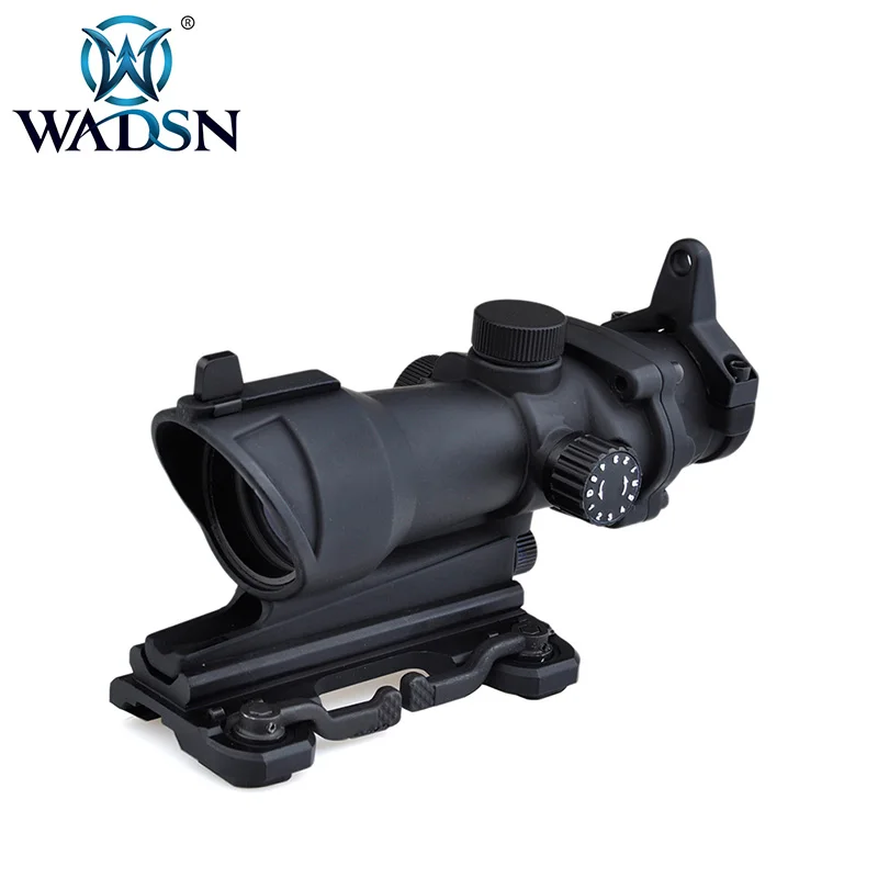 

Aim-O Tactical Riflescope ACOG 4X32 Rifle Scope Red/Green Reticle with QD Mount Softair Telescope AO5319 Airsoft Hunting Optics