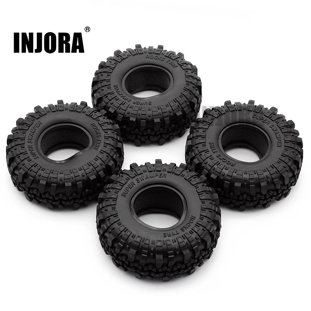 4 шт. 1 9 &quotрезиновые шины/колесные шины для 1:10 RC Rock Crawler Axial SCX10 90046 AXI03007 Tamiya CC01 D90