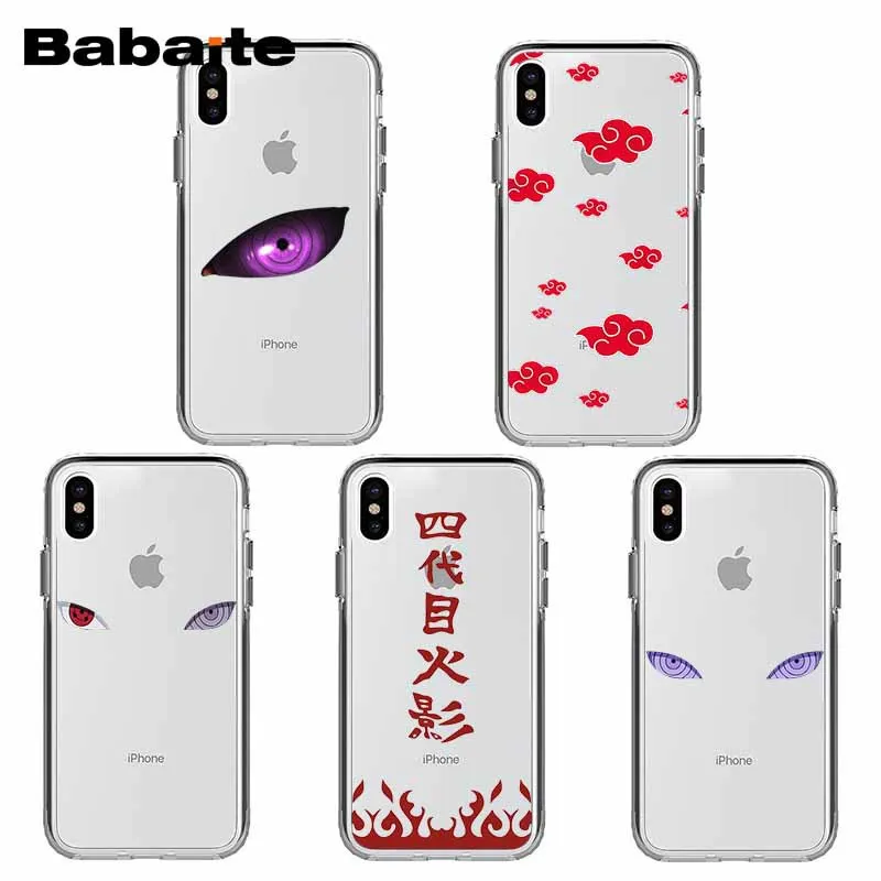 

Babaite Naruto TPU Soft Silicone Phone Case Coque For iPhone 8 7 6 6S Plus X XS XR XSMax 5 5s SE 5c