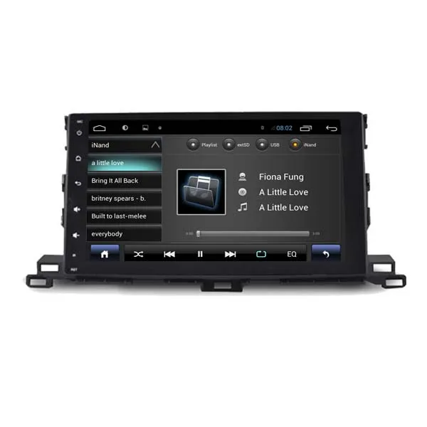 Flash Deal DSP Carplay 2GB Ram 32G Rom Android 7.1 10.2inch Car Radio Gps For Toyota Highlander 2015 Audio Vedio Stereo Media  Navigat 3