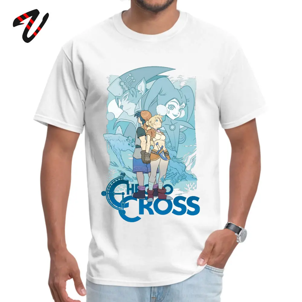 Футболки мужские модные Legend Of Zelda футболка Enjoystick Chrono Cross Camisa Videogame летние топы аниме футболка с круглым вырезом