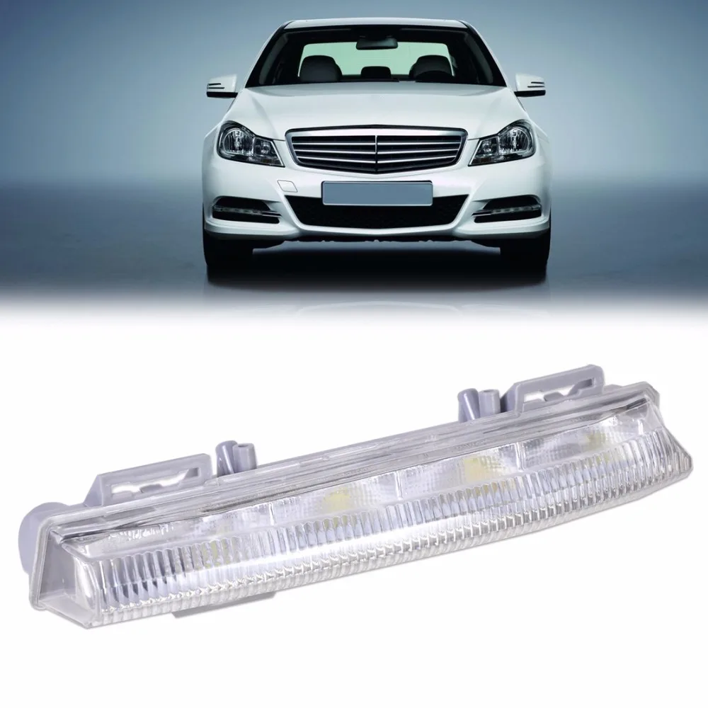 

DWCX New Left Side Fog Light Daytime Running Lamp 2049068900 204 906 89 00 for Mercedes Benz W204 S204 W212 R172 2011 2012 2013