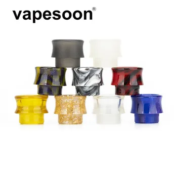 

10pcs 810 drip tip Resin Drip Tip RDA Atomizer Wide Bore Mouthpiece E-Cig Accessories driptip 810