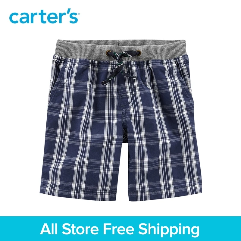 

Carter's 1-Piece baby children kids clothing Boy Summer Easy Pull-On Dock Shorts 248G715/224G582/268G754