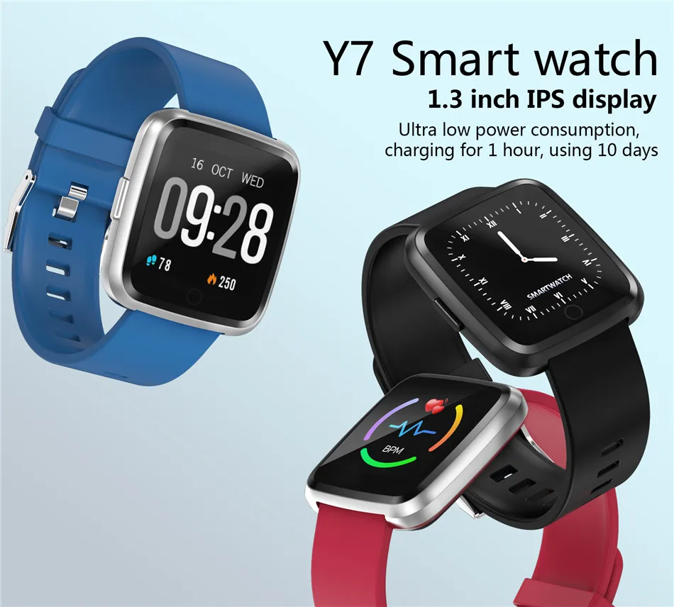 Smart Watch Men Women Fitness Tracker Message Reminder Clock Heart Rate Monitor Sport Activity Tracker Watches for Android IOS lemfo xiaomi watch 02