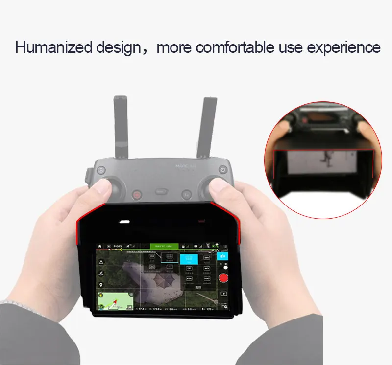 

DJI Mavic Air Remote Control 4.7-5.5 Inch Sun hood Sunshade Accessories For DJI Mavic Air/Pro/Spark/Phantom4 Pro/inspire