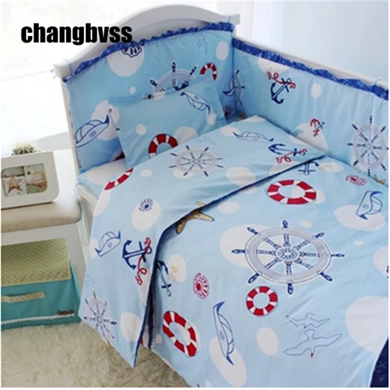 Image Baby Bed Bumper 100% cotton Pink baby bedding set quilt bumper Skirt Mattress Cover 4 10pcs crib bedding set
