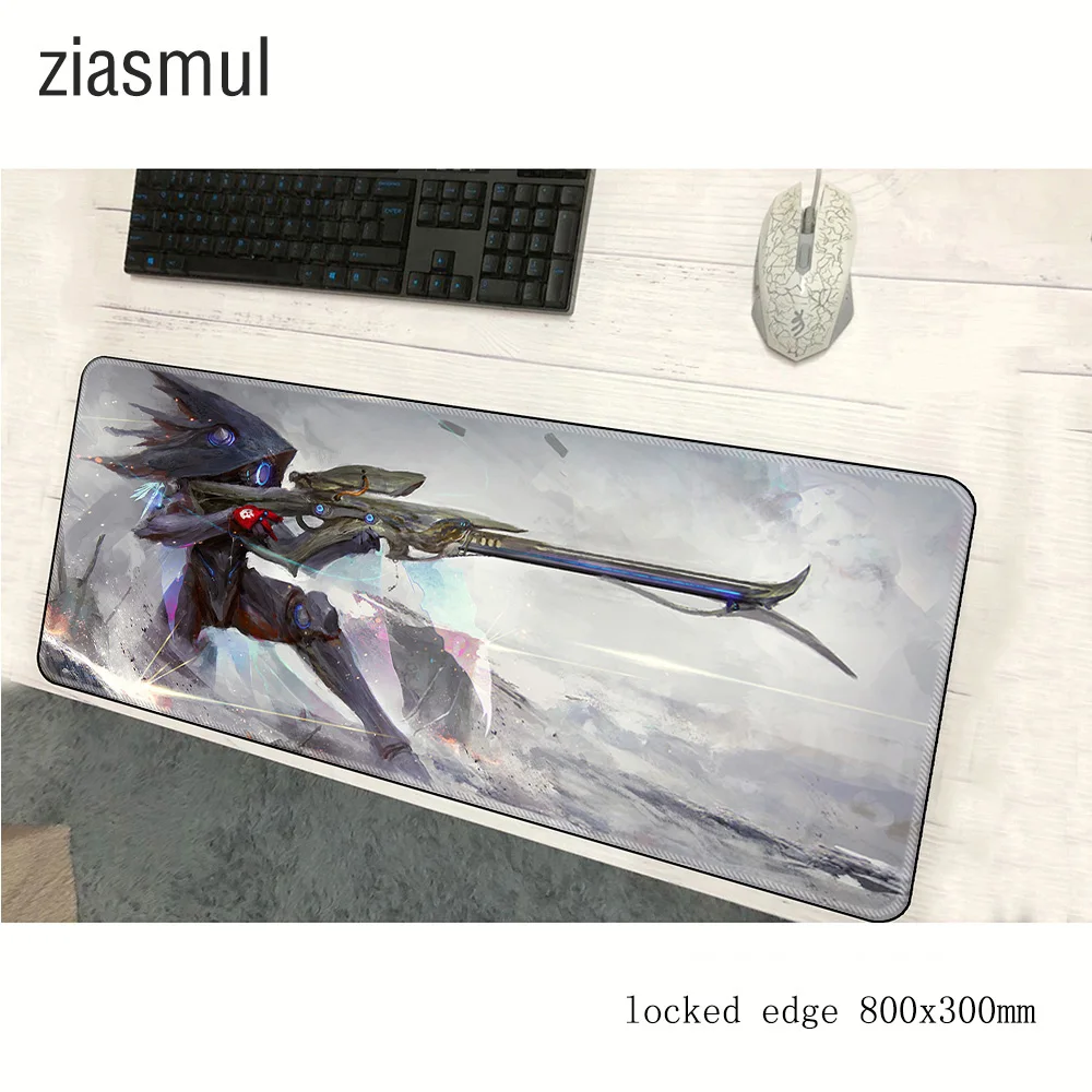 Коврик для мыши warframe Новое поступление компьютерный геймер коврик 800x300x2 мм