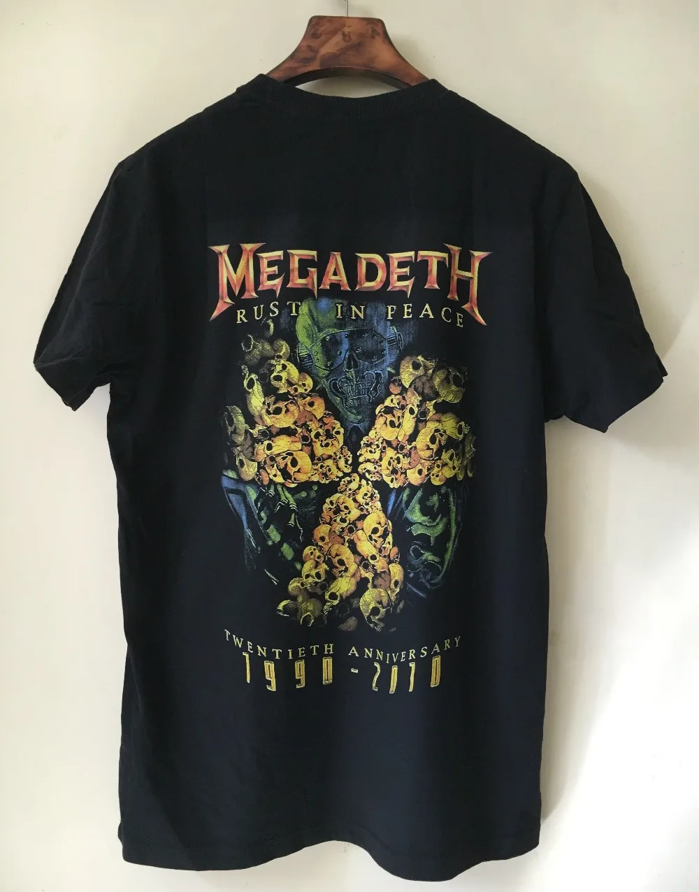 13 дизайнов Харадзюку уличная Megadeth Camiseta рок брендовая хлопковая Футболка 3D череп футболка с принтом в виде костей Hardrock thrash heavy Metal Rocker