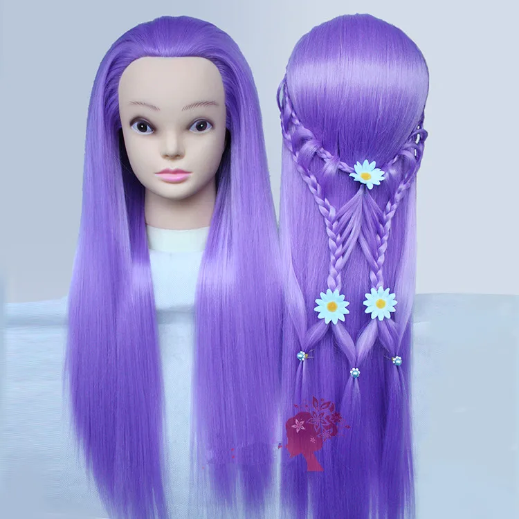 100 Natural Hair Styling Mannequin Head Hairdresser Training Head