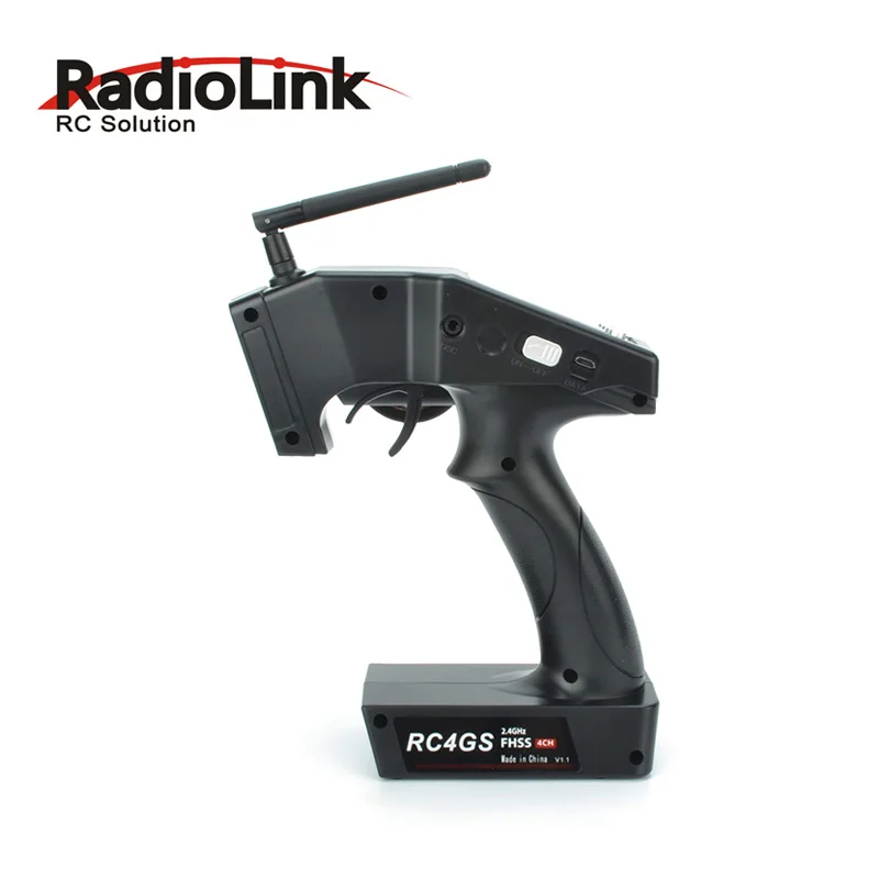 RadioLink RC4GS 2 4G 4CH RC автомобиль контроллер передатчика w R6FG гироскоп внутри приемник